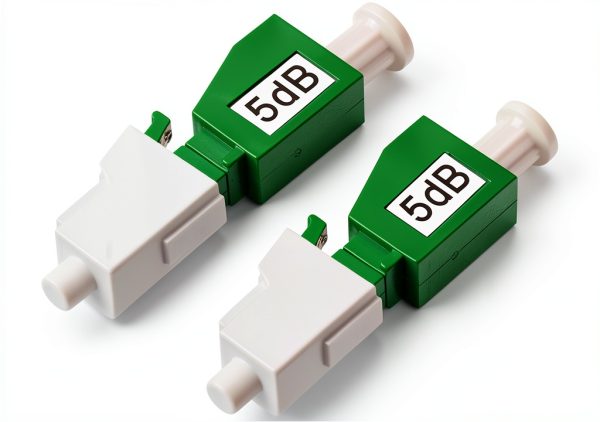 Jeirdus 2dB SC/APC Fiber Optic Attenuator Single Mode Fixed Male-2