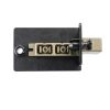 ICC SC-SC Fiber Optic Adapter Panel 6-Fiber Multimode Beige UL94V-0-2