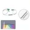 3 Packs 1x2 Optical Splitter fyboptwu SC/APC PLC 0.9 SM for LAN-2