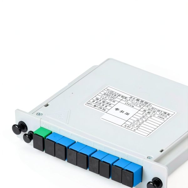 SC UPC 1×8 PLC Fiber Optic Splitter Cassette Optic Fiber Splitter for Home Wiring, LANs and Distribution Boxes-6
