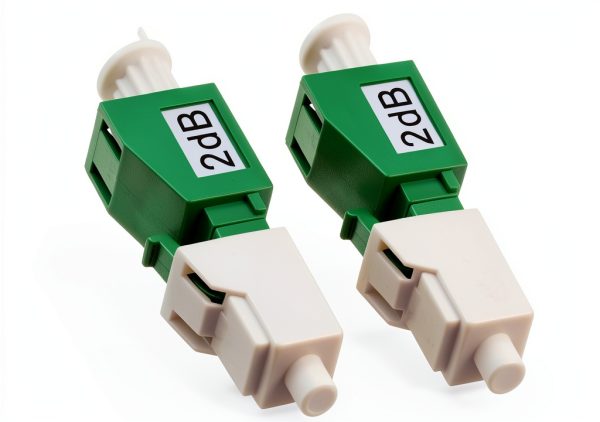 Jeirdus 2dB SC/APC Fiber Optic Attenuator Single Mode Fixed Male-3