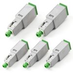 SC Fiber Attenuator 5Pcs 5dB Green Singlemode Yumyotor – Ferrules-0