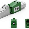 Jeirdus 2dB SC/APC Fiber Optic Attenuator Single Mode Fixed Male-12