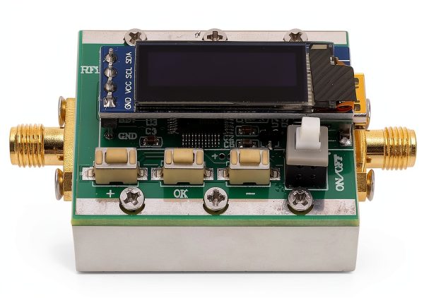 Attenuator Hilitand 1-3800MHz Module 0-31dB Adjustable 1dB Step-0