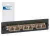 ICC SC-SC Fiber Optic Adapter Panel 6-Fiber Multimode Beige UL94V-0-0
