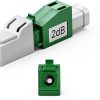 Jeirdus 2dB SC/APC Fiber Optic Attenuator Single Mode Fixed Male-7