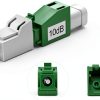 Jeirdus 2dB SC/APC Fiber Optic Attenuator Single Mode Fixed Male-9