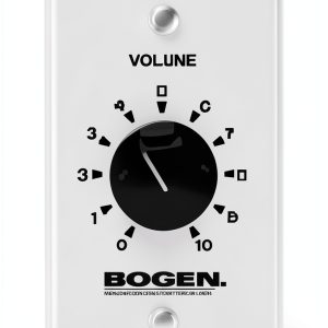 10 Watt Attenuator Bogen Single Gang Fiber Optic Attenuator AT10A-0