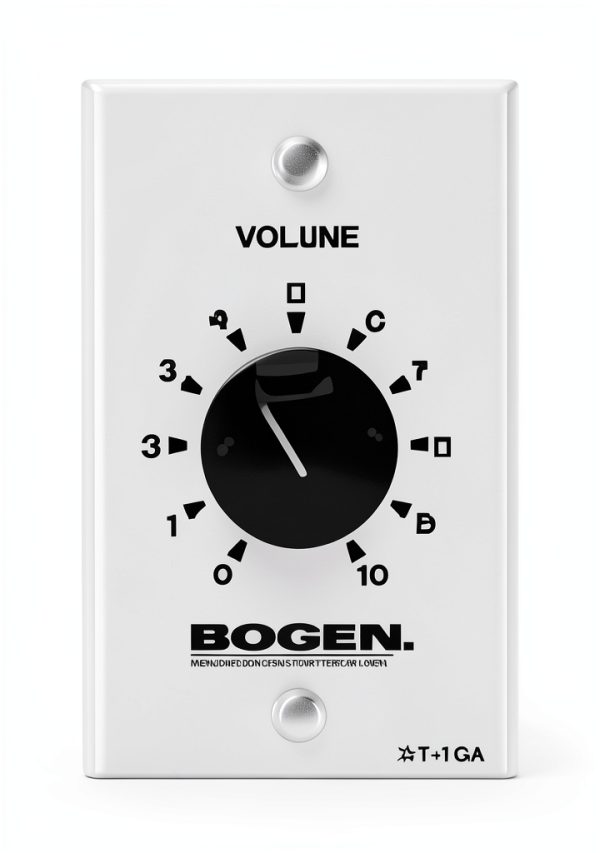10 Watt Attenuator Bogen Single Gang Fiber Optic Attenuator AT10A-0