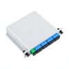 SC UPC 1×8 PLC Fiber Optic Splitter Cassette Optic Fiber Splitter for Home Wiring, LANs and Distribution Boxes-0