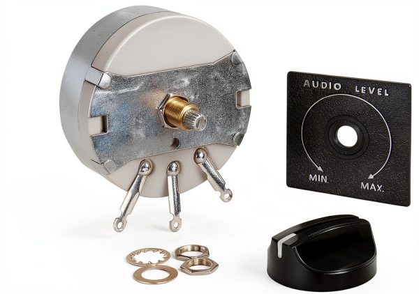 Parts Express Speaker L-Pad Attenuator 100W Mono 3/8" Shaft 16Ω-0